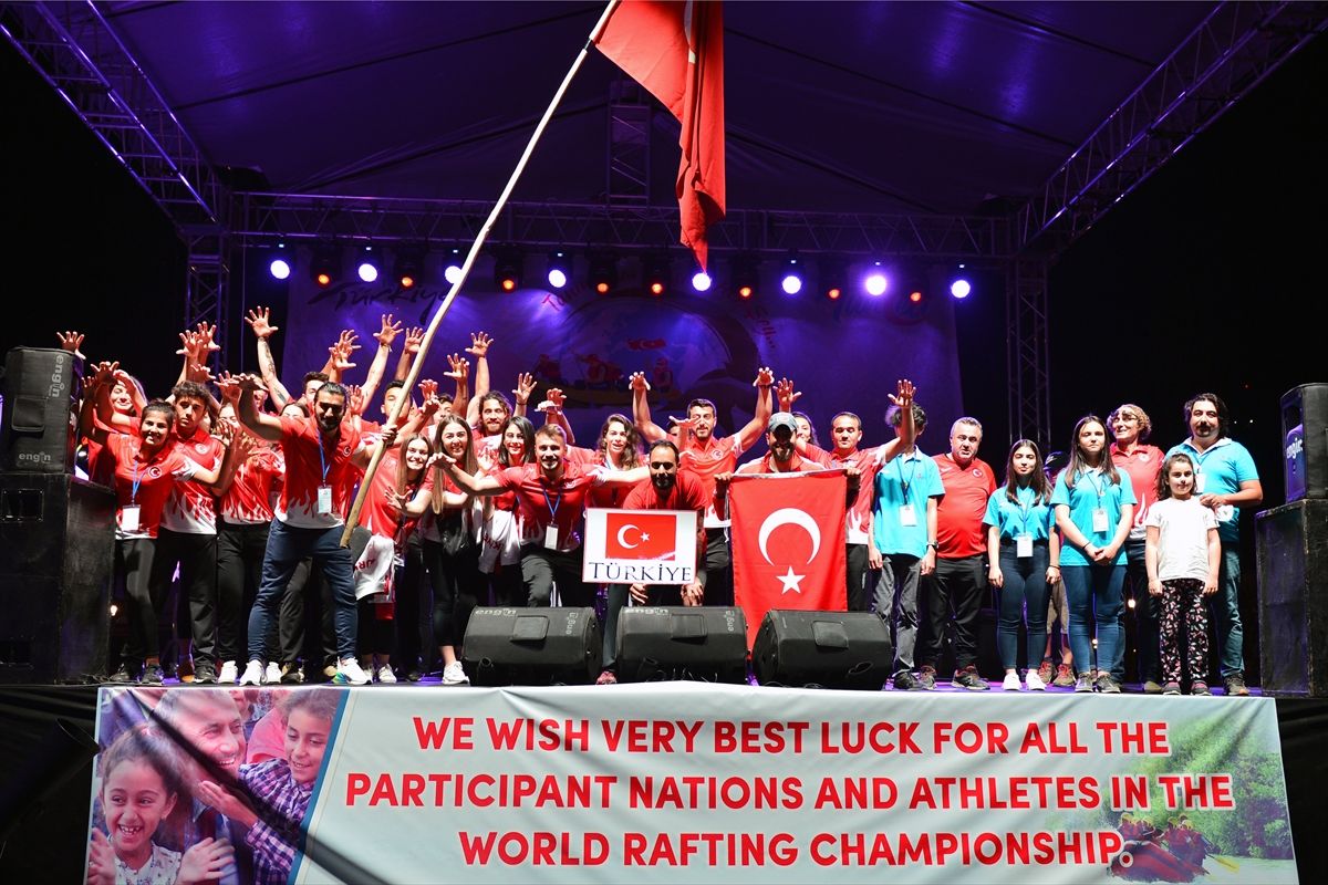 R4 Dünya Rafting Şampiyonası resmen başladı