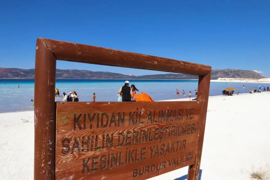 İşte 'Türkiye'nin Maldivleri' Salda Gölü'nün korunması için yapılan çalışmalar 8