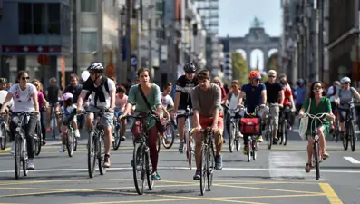 "Arabasız gün" etkinliğinde trafik kazası: 3 yaralı