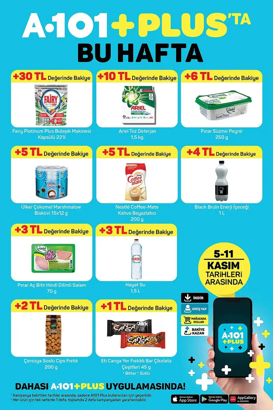 A101 market yeni indirimli aktüel ürünler kataloğu (5-11 Kasım A101 markette bu haftanın indirimli ürünleri ) 3