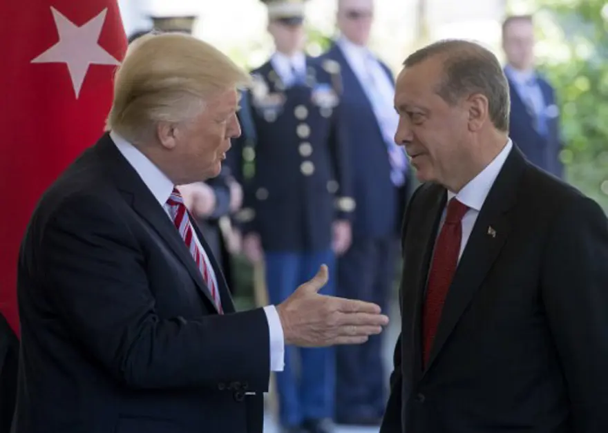 Erdoğan ve Trump ilk kez buluştu 13