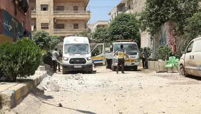 Afrin'e füzeli saldırı: 3 ölü, 4 yaralı