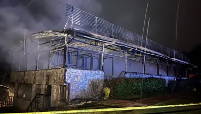 Bursa’da restoranda yangın