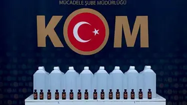 Kars'ta sahte içki operasyonu: 3 gözaltı