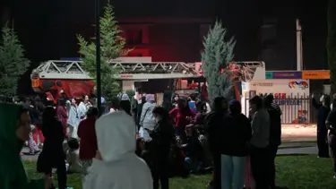 Kız yurdunda yangın paniği: Yağmurlama sistemi alevleri durdurdu