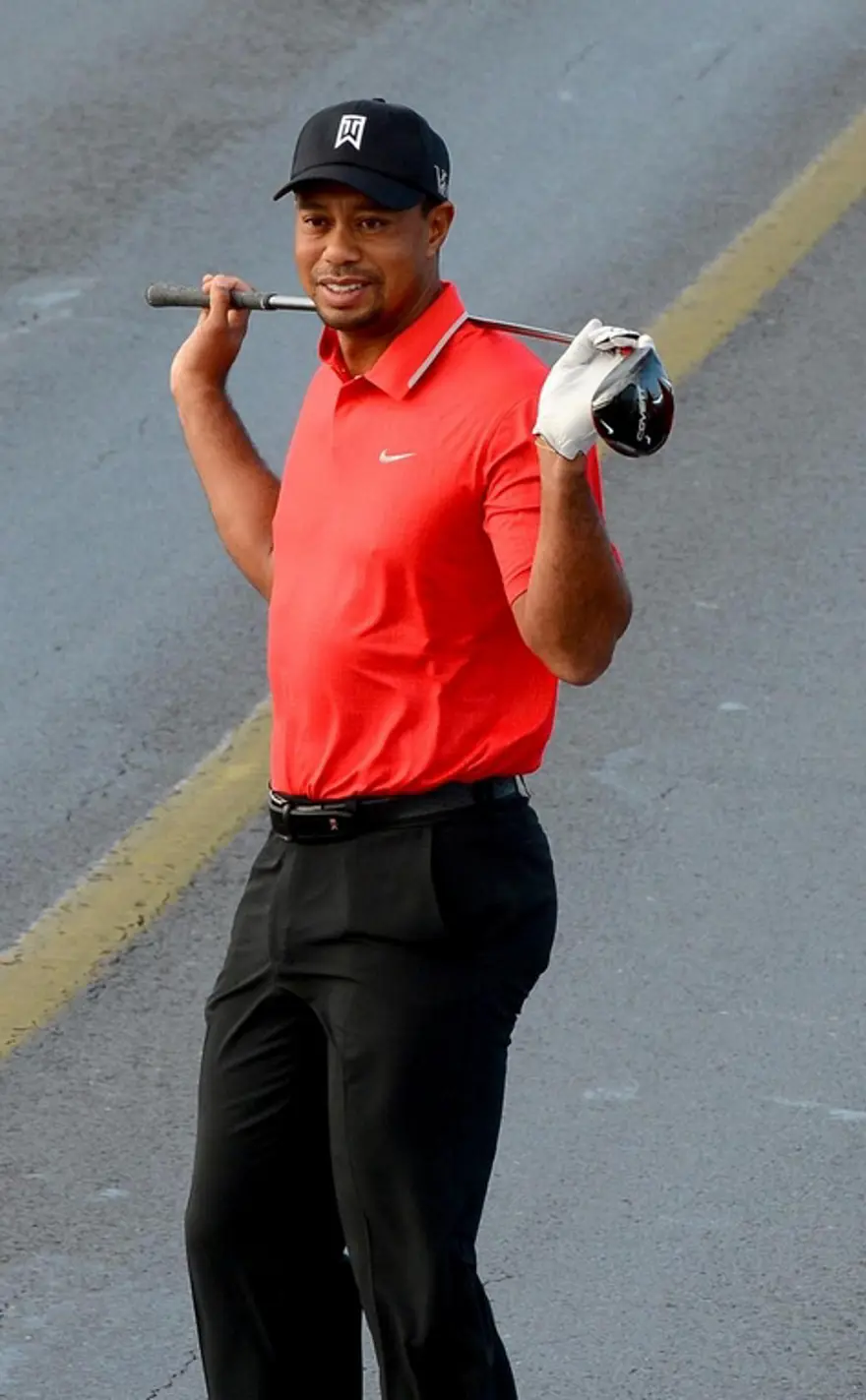 Tiger Woods'tan tarihi atış 1