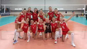 Akdeniz Oyunları: Filenin Sultanları namağlup çeyrek finalde