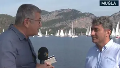 D-Marin sponsorluğunda 86 yelkenli Atatürk kupası için yarışıyor