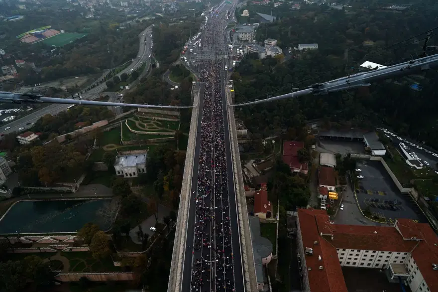 İstanbul Maratonu'ndan renkli görüntüler 10