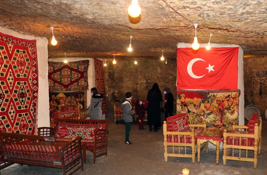 Gaziantep'te doğal ısısı değişmeyen 500 yıllık mağara ilgi görüyor 1