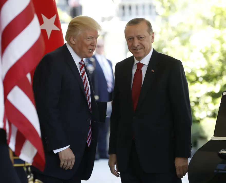 Erdoğan ve Trump ilk kez buluştu 18