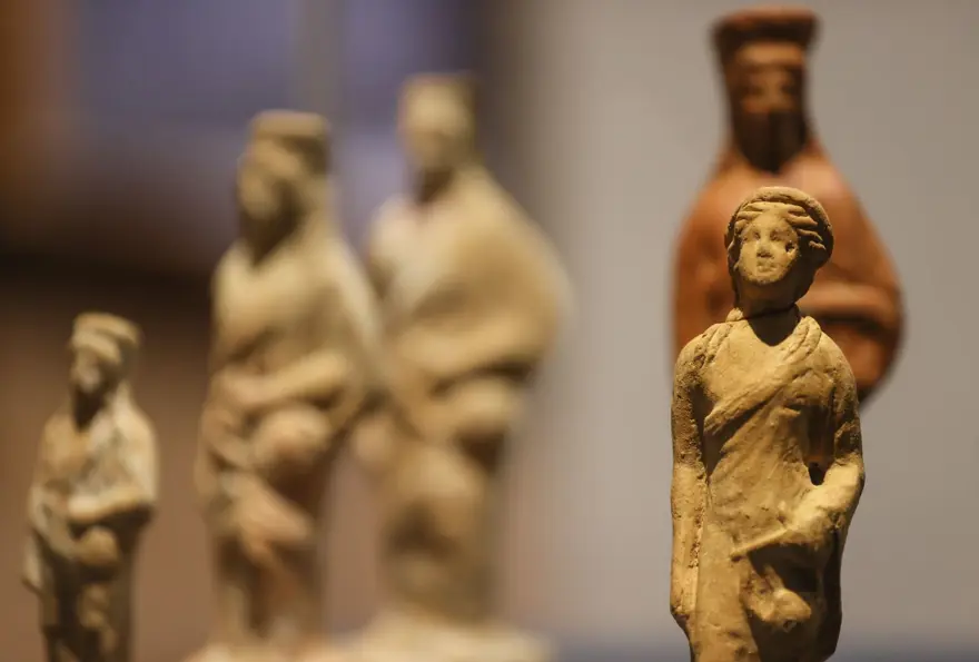 Apollon heykelleri ilk kez ziyaretçisiyle buluştu 13