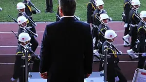 Devletin zirvesi Harp Okulu'nda