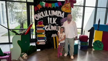 İzmir depreminin simge isimlerinden Ayda ilkokula başladı