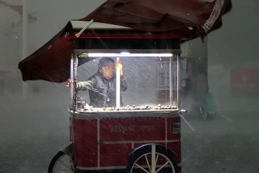 İstanbul'da etkili yağış (20 dakikalık kabus) 23