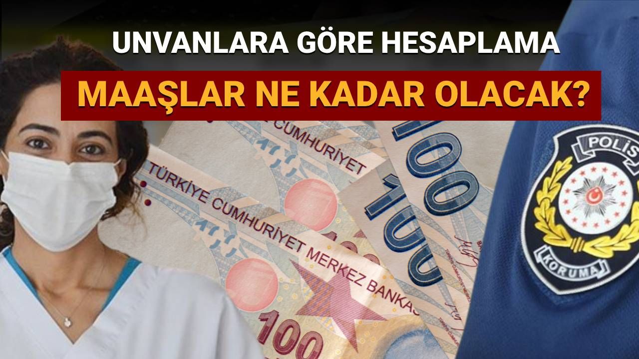 Memur maaş zammı 2025 Temmuz son durum: Öğretmen, polis, hemşire, doktor, mühendis, profesör maaşları ne kadar zamlanacak?