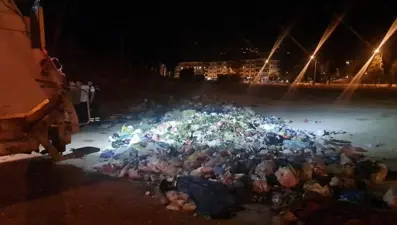 İzmir’de cinayet | 10 ton çöpün arasında delil arandı