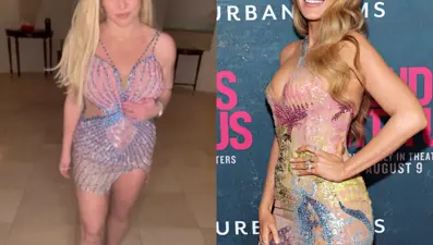 Britney Spears ile Blake Lively aynı elbiseyi giydi: İkonik şarkıcıdan yorum gecikmedi!