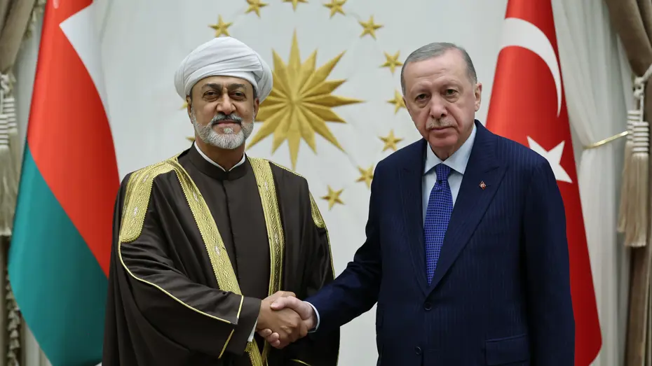 Cumhurbaşkanı Erdoğan, Umman Sultanı ile görüştü