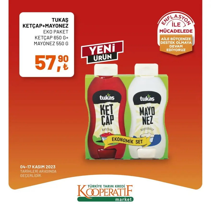 Tarım Kredi Kooperatif Market kasım ayına özel yeni indirimli ürünler listesi: Birçok üründe indirim rüzgarı (15-17 Kasım 2023 Tarım Kredi Market indirimleri) 6 Tarım Kredi Kooperatif Market kasım ayına özel yeni indirimli ürünler listesi: Birçok üründe indirim rüzgarı (15-17 Kasım 2023 Tarım Kredi Market indirimleri) 6