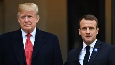Macron'dan Trump'a çağrı: Putin'e karşı zayıf olamazsın