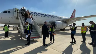 THY, Kerkük'e haftalık seferler başlattı