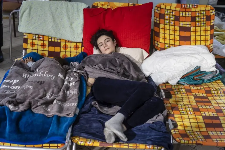 Mültecilerin dramı: Ukrayna'dan kitleler halinde kaçış 14