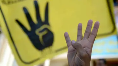 Mısırlı sporculara Rabia işareti yasak