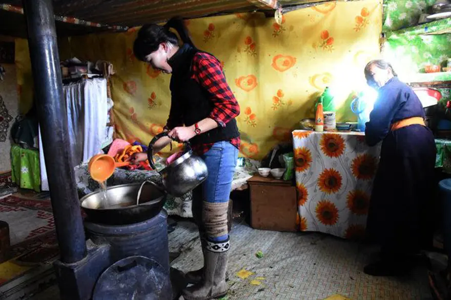 Moğolistan'da ıssızlığın ortasındaki bir avuç Türk: Duhalar 26