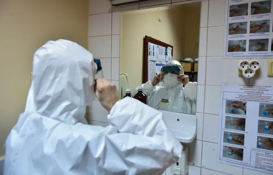 İstanbul'daki corona virüs savaşı böyle görüntülendi 13