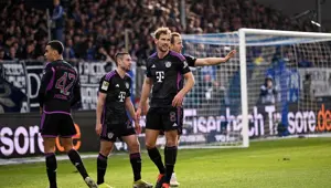 Bayern Münih'den deplasmanda 5 gollü galibiyet