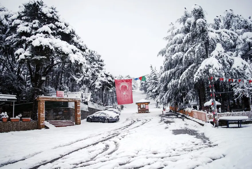İstanbul'da kar 9