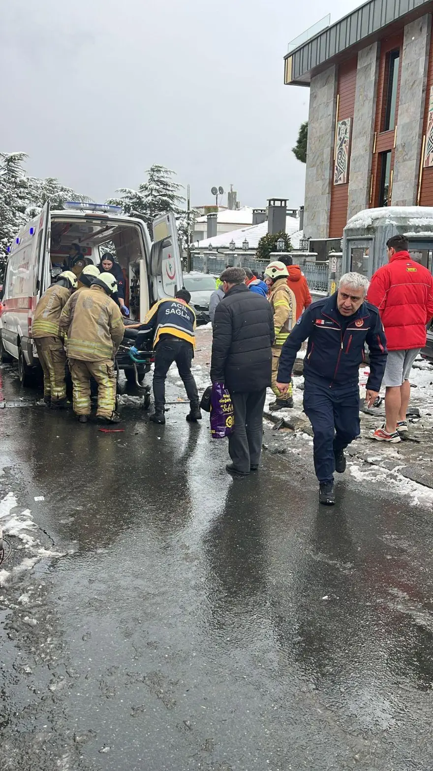 Sarıyer'de feci kaza: 1 ölü 2
