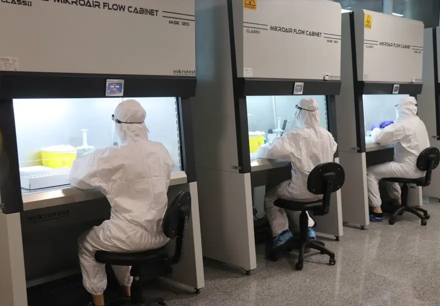 Yurt dışından gelen yolculara 3 saatte Covid-19 testi 