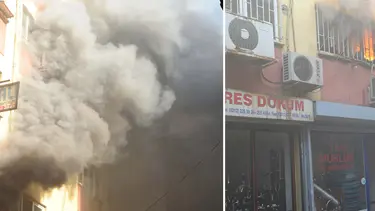 Beyoğlu'da yangın paniği