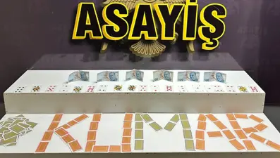 Hatay'da kumar baskını: Dört kişiye ceza kesildi