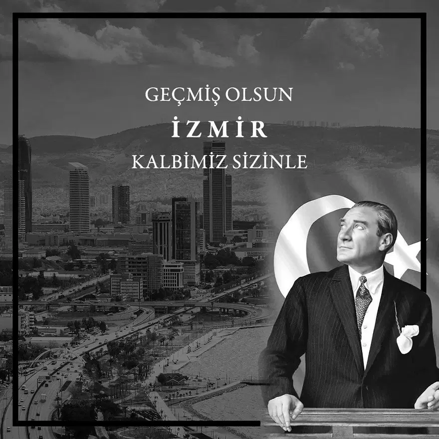 Ünlü isimlerden İzmir'e destek mesajları 23