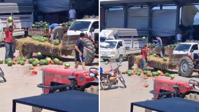 "Karpuz bedava" dedi, 17 milyonluk ceza yedi