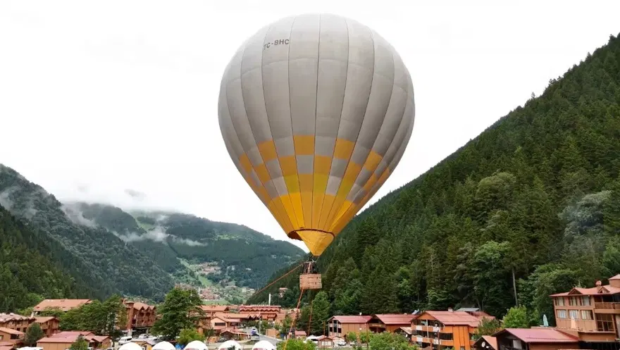 Uzungöl'de bir ilk: Doğa harikası kuş bakışı izlenecek 3