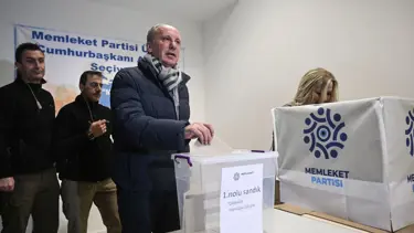 Memleket Partisi'nin Cumhurbaşkanı adayı Muharrem İnce