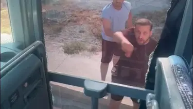 Didim’de tur otobüsüne saldırı: 5 şüpheli gözaltına alındı