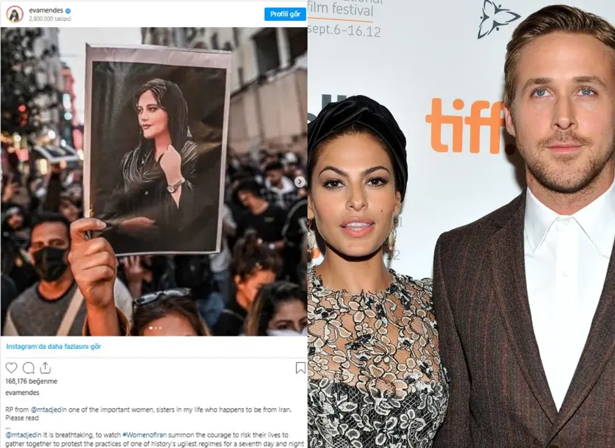 İranlı Mahsa Amini'nin ölümüne ünlü isimlerden gelen tepkiler 8