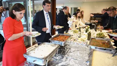 Brüksel'de Türk Mutfağı Haftası etkinliğinde Ege lezzetleri tanıtıldı