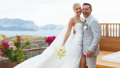 Mustafa Sandal ile Melis Sütşurup Marmaris'te düğün yaptı