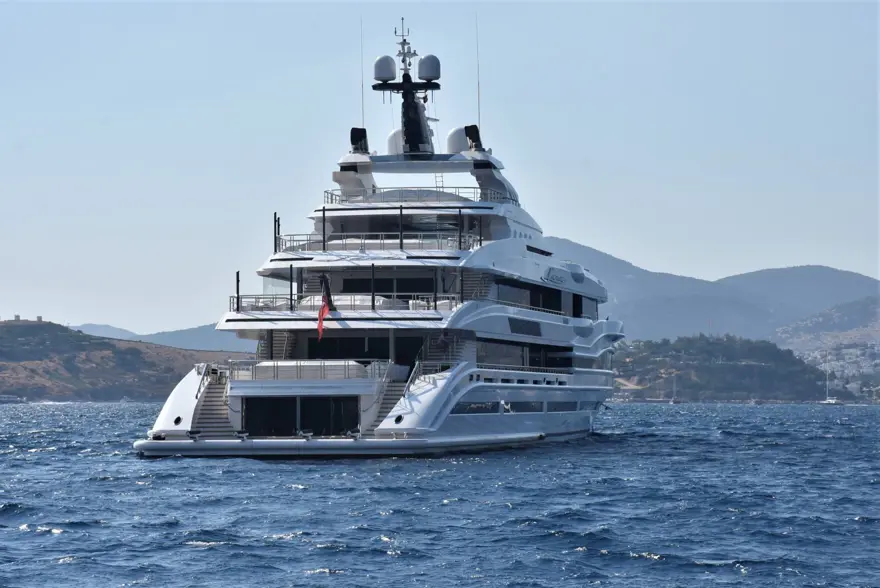 Bodrum mega yatları ağırlıyor 1