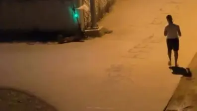 Sevgilisinden özür dilemek istedi: Mahalle ayağa kalktı