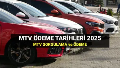 MTV 2. taksit ödemeleri başladı: MTV 2025 son gün ne zaman?