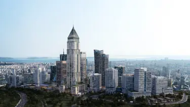 İstanbul Finans Merkezi'nde yangın paniği