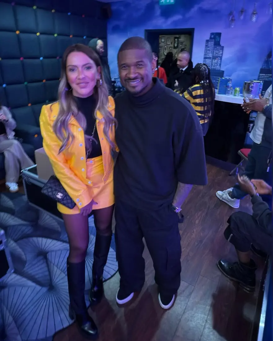 Hadise dünyaca ünlü şarkıcı Usher ile bir arada: Yaşayan efsane 4