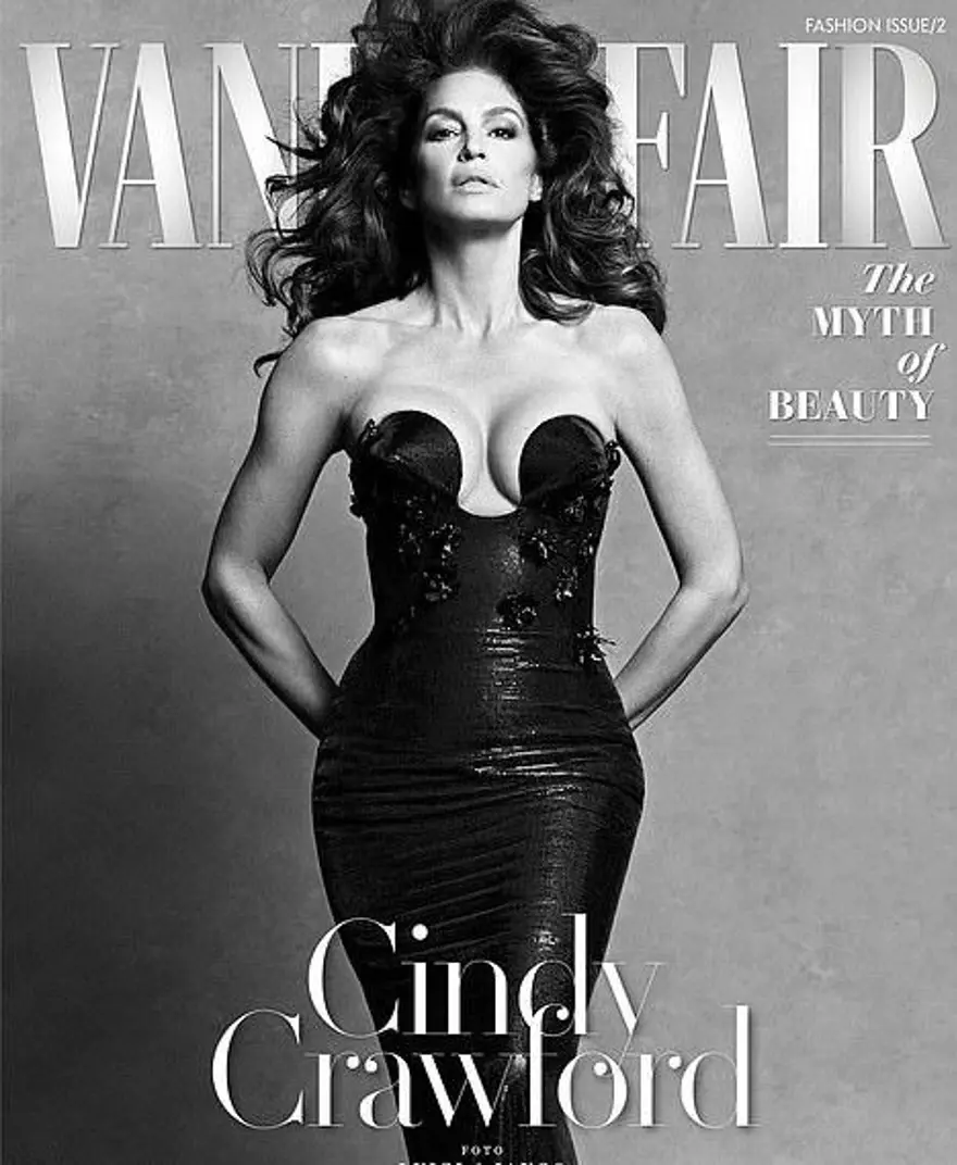 Bir dönemin en ünlü süper modelleri dergi kapağında 6